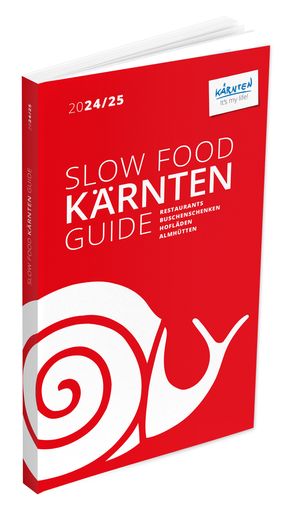 der neue Slow Food Kärnten Guide ist ab heute
erhältlich