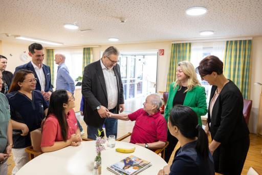  Peter Hacker im Pflegewohnhaus Casa Kagran