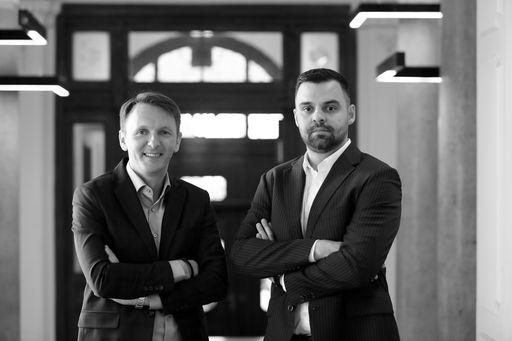 Vorschau Bild von CEO MTEL Austria Links: Bojan Obradovic REchts:
Stefan Bozic