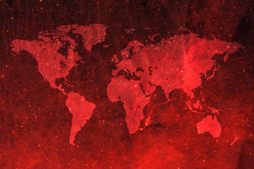 Vorschau Bild von Grazia Toderi, Red Flags (flag 3), 2024, raising
flags, museum in progress, Flagge