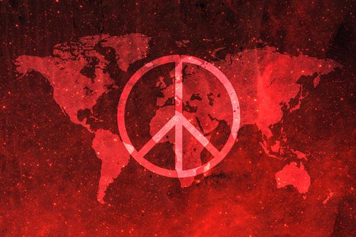 Vorschau Bild von Grazia Toderi, Red Flags (flag 4), 2024, raising
flags, museum in progress, Flagge