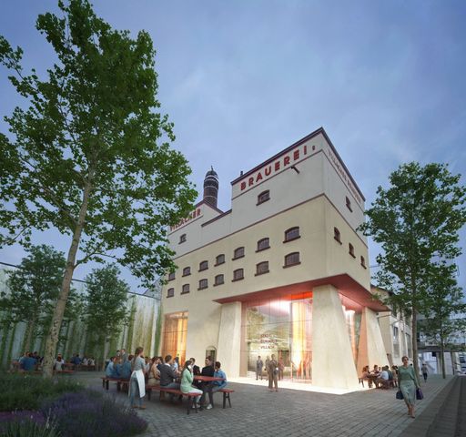 Design Studie der Weiterentwickelten Stadtbrauerei