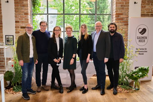  GAUMEN HOCH - Das neue Zeichen für
verantwortungsvolle Gastronomie