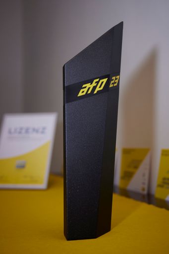 Vorschau Bild von Die Alu-Sommer GmbH erhält die begehrte AFP-Skulptur