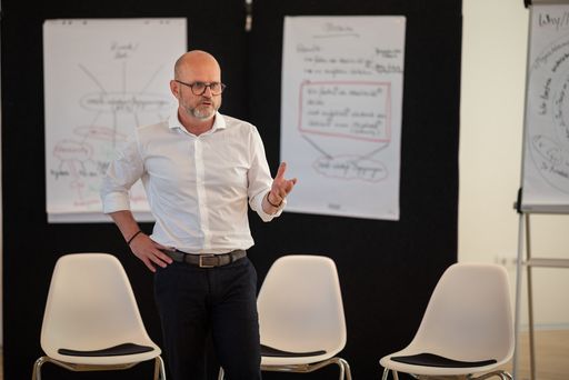 Vorschau Bild von ACB Präsident Gerhard Stübe im Workshop auf der
Convention4u 2019