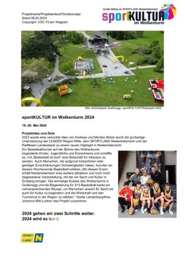 Vorschau Bild von sportKULTUR Projektentwurf