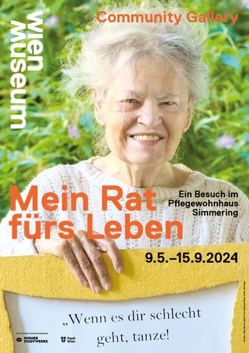 Hermine "Mein Rat fürs Leben". Plakat zur
Ausstellung
