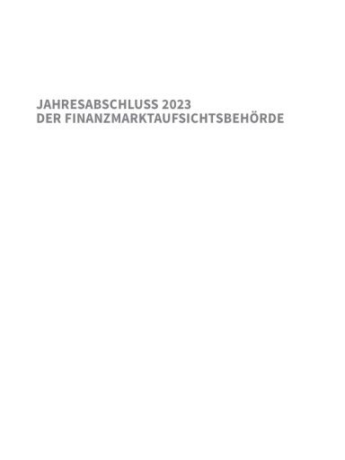FMA-Jahresbericht 2023 Deutsch