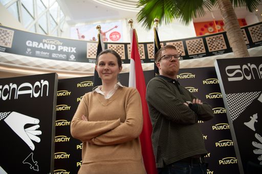 Vorschau Bild von Olympiasiegerin Anna Muzychuk & Lokalmatador
Florian Sandhöfner