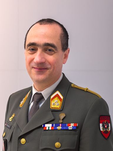Oberst Georg Frischeis, neuer Kommandant der Garde