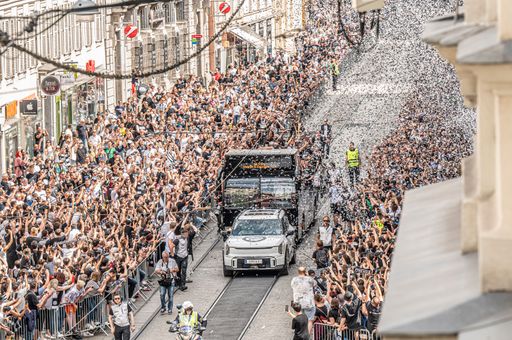 Vorschau Bild von Meisterfeier des SK Sturm Graz in der Grazer
Innenstadt.
