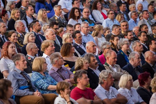 Vorschau Bild von Militärmusikfestival 2024 begeisterte 5.400
Besucherinnen und Besucher