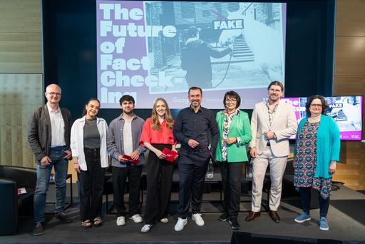 https://www.apa-fotoservice.at/galerie/35639 
Expertinnen und Experten aus unterschiedlichen
Bereichen haben am Donnerstag bei der von der APA – Austria Presse
Agentur veranstalteten Konferenz "The Future of Fact Checking" in
Wien über die Herausforderungen im Zeitalter von Desinformation und
Fake News diskutiert.