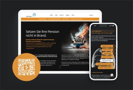 "Setzen Sie Ihre Pension nicht in Brand" - Kampagne
von AstraZeneca Österreich. Nähere Infos unter:
www.atemwege.at/rauchfrei