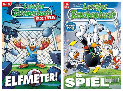 Cover des LTB "Elfmeter" und LTB Extra "Das Spiel beginnt" /
Weiterer Text über ots und www.presseportal.de/nr/8146 / Die
Verwendung dieses Bildes für redaktionelle Zwecke ist unter
Beachtung aller mitgeteilten Nutzungsbedingungen zulässig und dann
auch honorarfrei. Veröffentlichung ausschließlich mit
Bildrechte-Hinweis.