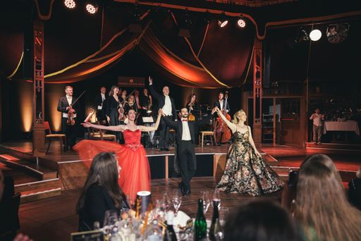 Vorschau Bild von Die KünstlerInnen der "Johann Strauss Philharmonie"
bei der Vorpremiere am 28.5.2024