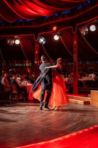 Vorschau Bild von KünstlerInnen der Strauss Dinner Show bei der
Vorpremiere am 28.5.2024