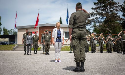 Bundesheer: Kommandoübergabe bei der
Luftraumüberwachung