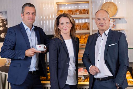 Vorschau Bild von Neuordnung an der Spitze von Ankerbrot - v.l.n.r.:
Johannes Ruisz, Birgit Aichinger und Walter Karger