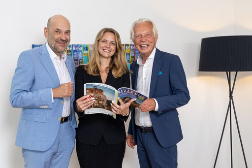 Vorschau Bild von V.l.n.r: Gerhard Rodler / Herausgeber und
Miteigentümer des Cachalot Media House. Iris Einwaller /
geschäftsführende Gesellschafterin des Cachalot Media House,
Reinhard Einwaller / Miteigentümer Cachalot Media House
