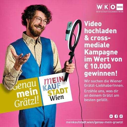 Videowettbewerb "Genau mein Grätzl!"