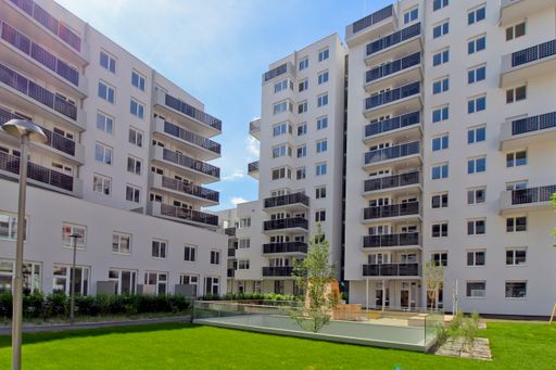 Vorschau Bild von Eindruck von der neu errichteten Wohnhausanlage der
"Wien-Süd"