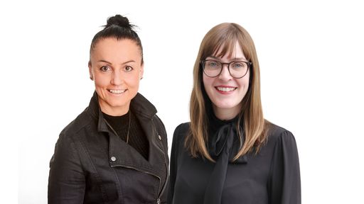  Andrea Ivankovits und Kristina Zwirner führen den
Verlag ab Juli.