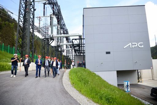 Vorschau Bild von APG investierte rund 90 Mio. € in Reschenpassleitung und
Umspannwerk Nauders.