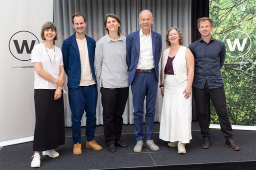  v.l.n.r Helena Glantz, Tom McGlynn, Renske van der
Stoep, Heimo Scheuch, Ingrid van der Heijden, Jens Linnet