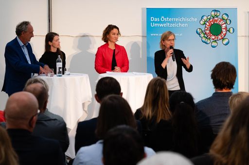Podiumsdiskussion im Rahmen des Österreichischen
Umweltzeichens