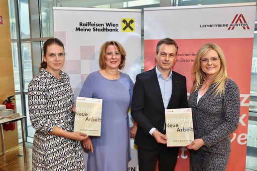 Vorschau Bild von Leitbetriebe Austria präsentiert den zweiten
Fokusgruppenbericht der Initiative "Neue Welt der Arbeit".