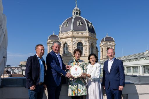 Übergabe Austran Leading Sights Mitgliedschaft an das
Naturhistorische Museum Wien