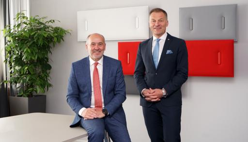 Arno Schuchter mit Reinhard Pohn