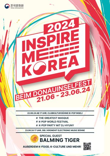 Inspire Me Korea 2024 beim Donauinselfest