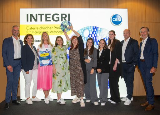 Vorschau Bild von INTEGRI-Preisverleihung in der Kategorie
„Innovative Versorgungskonzepte“ - Initiative „Kinderpflegedomizil
FRIDOLINA“ vom Haus der Barmherzigkeit