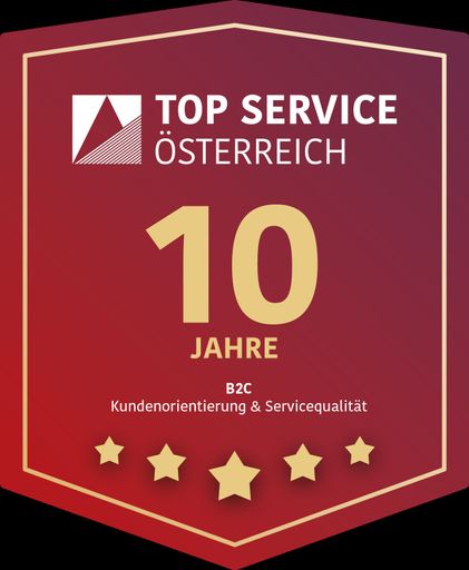 Vorschau Bild von Gütesiegel für exzellenten Service und Kundenorientierung /
Weiterer Text über ots und www.presseportal.de/nr/131212 / Die
Verwendung dieses Bildes für redaktionelle Zwecke ist unter
Beachtung aller mitgeteilten Nutzungsbedingungen zulässig und dann
auch honorarfrei. Veröffentlichung ausschließlich mit
Bildrechte-Hinweis.