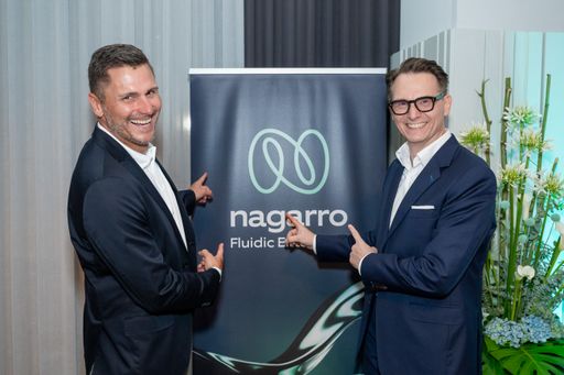 Vorschau Bild von v.l.n.r. Mario Berger (Google Cloud) und Paul
Haberfellner (Nagarro)
