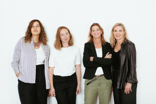  Digital ESG-Reporting: Maria-Jacoba Geremus, Ulrike
Thomann, Grazia Nordberg, Annabel Köle-Loebell (vlnr)