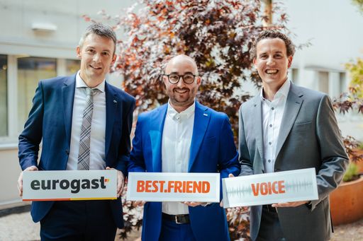 Eurogast Österreich präsentierte mit Best.Friend
Voice die digitale Neuheit im deutschsprachigen Raum.