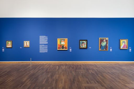 Vorschau Bild von Leopold Museum: Ausstellungsansicht
Fokusausstellung "Deutscher Expressionismus" im Rahmen der
permanenten Präsentation "Wien 1900. Aufbruch in die Moderne". Im
Foto zu sehen sind Werke (v.li.n.re.) von August Macke, Paula
Modersohn-Becker, Max Pechstein, Alexey von Jawlensky und Gabriele
Münter