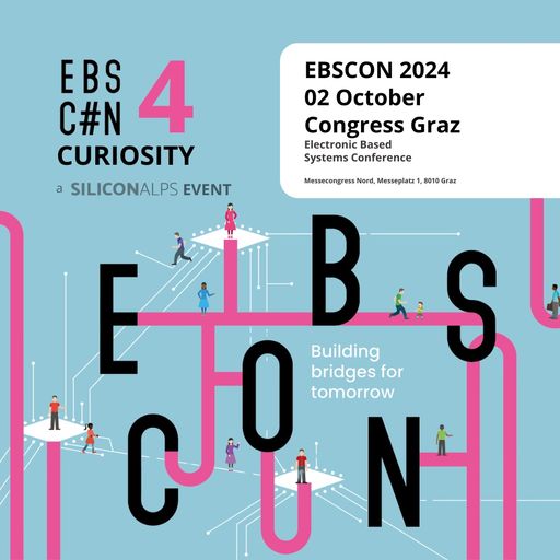  „Curiosity“ – also die forschende Neugier steht im
Mittelpunkt der EBSCON 2024, der Leitmesse der europäischen
Halbleiter- und Elektronikindustrie, die am 2. Oktober 2024 im
Messecongress Graz stattfindet.