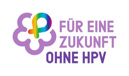  Krebshilfe-Logo "Für eine Zukunft ohne HPV"