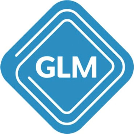 Vorschau Bild von GLM Firmen - Logo in blau weiß