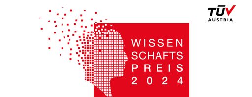 Der TÜV AUSTRIA #WiPreis prämiert zum dreizehnten
Mal technisch-naturwissenschaftliche Dissertationen,
Masterarbeiten/Diplomarbeiten und HTL-Abschlussarbeiten.
Einreichfrist 31. Juli 2024 | wipreis.tuvaustria.com