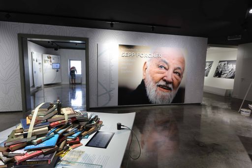 Ausstellungen „Sepp Forcher - Zwischen Worten und
Gipfeln“ und „Gesichter des Großglockners“