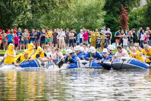NTS-Gummibootregatta 2024 in Kumberg