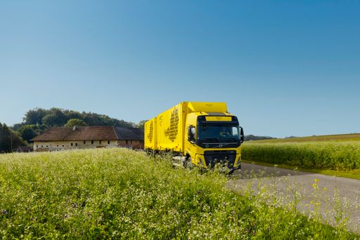 Alle 180 Post-LKW fahren mit HVO.