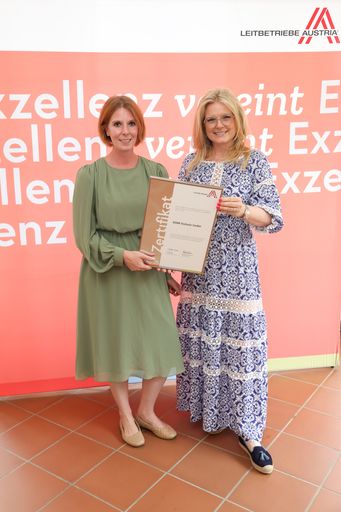  Übergabe der Rezertifizierung durch Leitbetriebe
Austria