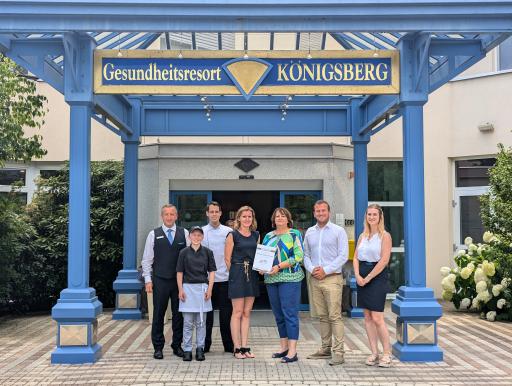 Ausgezeichneter Tourismusbetrieb für Lehrlinge -
Gruppenfoto