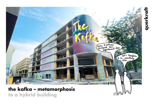  Gastprofessur von querkraft architektur an der
Architekturfaktultät der TU Prag.